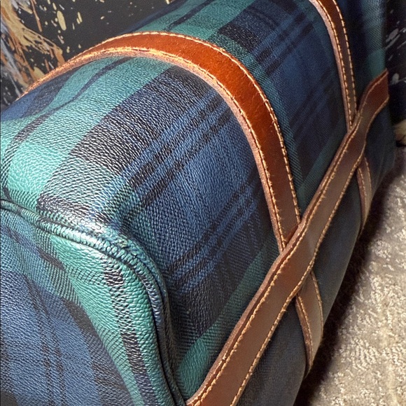Polo by Ralph Lauren Tartan Blackwatch Boston with Leather Trim - Picture 7 of 13